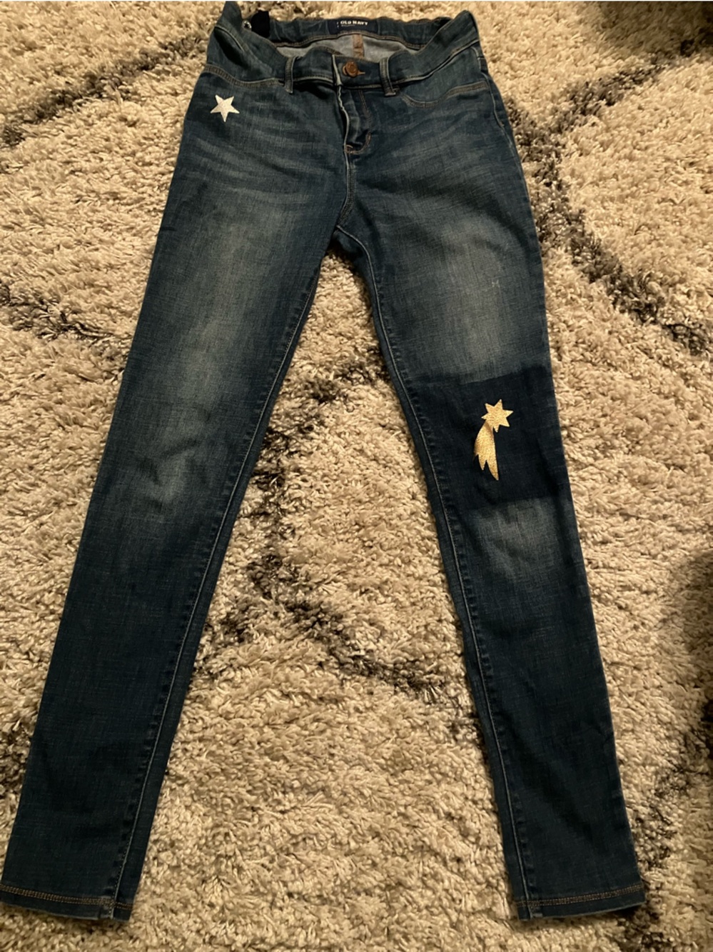 Girls size 14 ,  skinny stretchy ballerina jeans